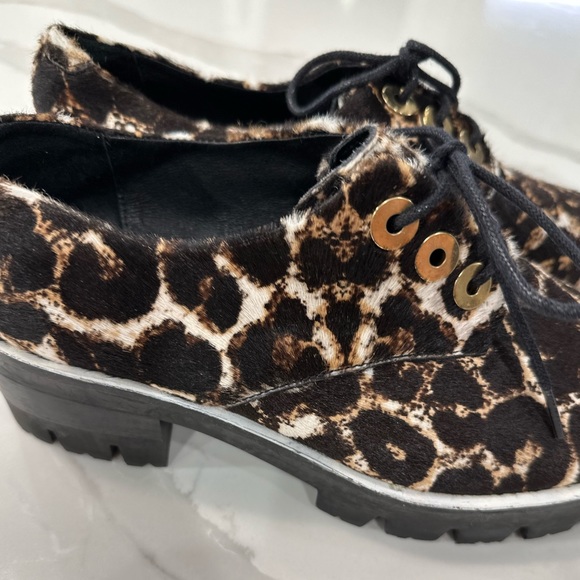 Sandro leopard Oxfords - Picture 8 of 9